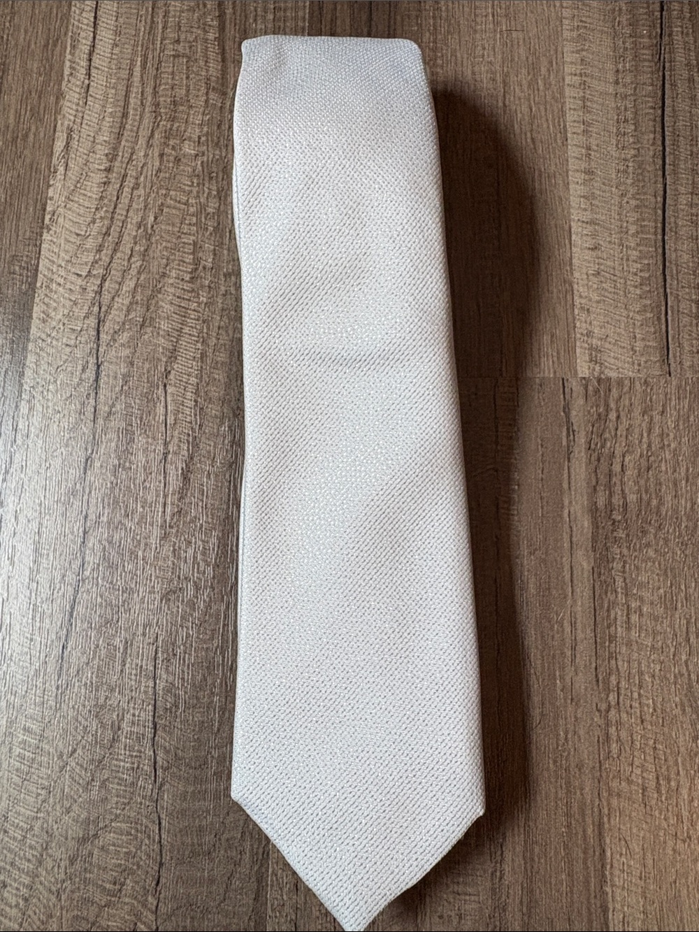 Alfani Off-White Subtle Sparkle Men's Tie